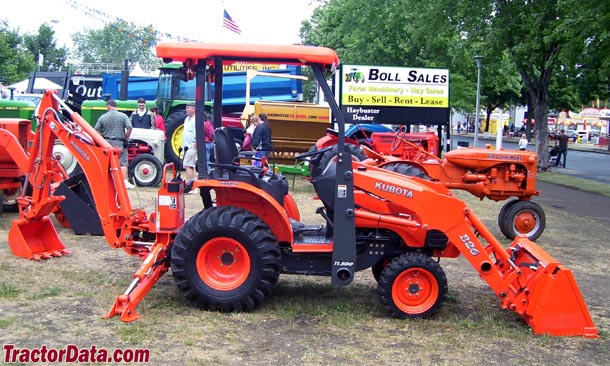 TractorData.com Kubota B26 backhoe-loader tractor photos information