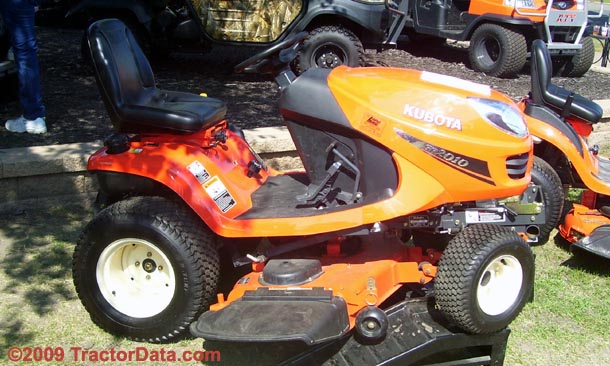 TractorData.com Kubota GR2010 tractor photos information