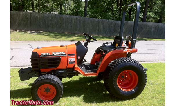 TractorData.com Kubota B7500 tractor photos information