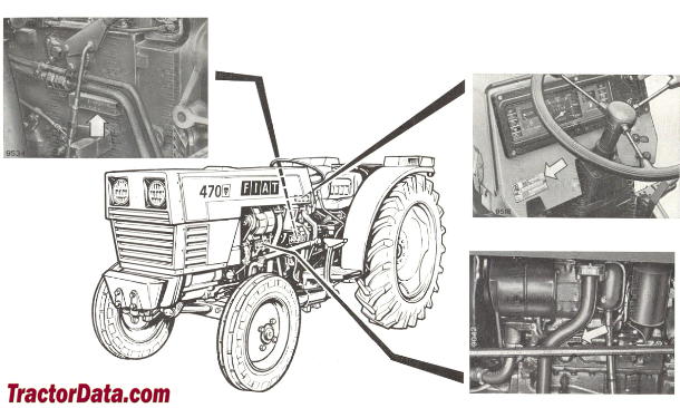 TractorData.com Fiat 470 tractor photos information