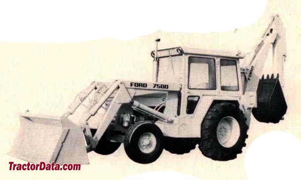 Ford 7500 backhoe specs #1