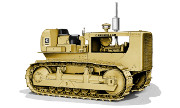 Caterpillar D6C industrial tractor photo