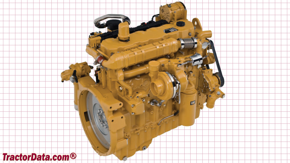 Caterpillar D6T engine image