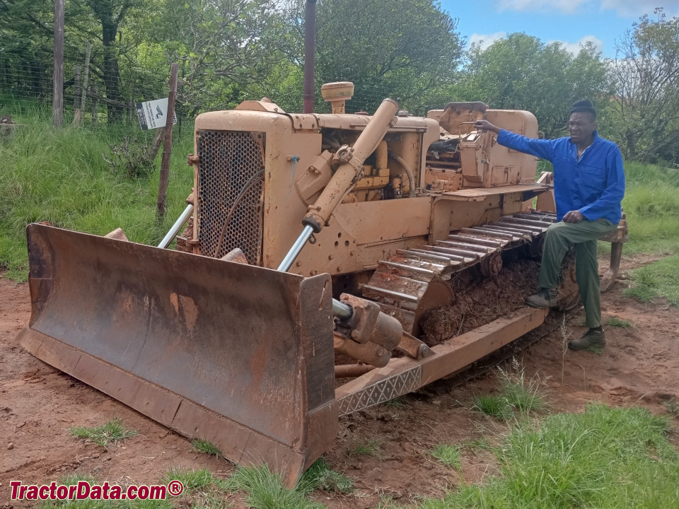 Caterpillar D5 bulldozer.