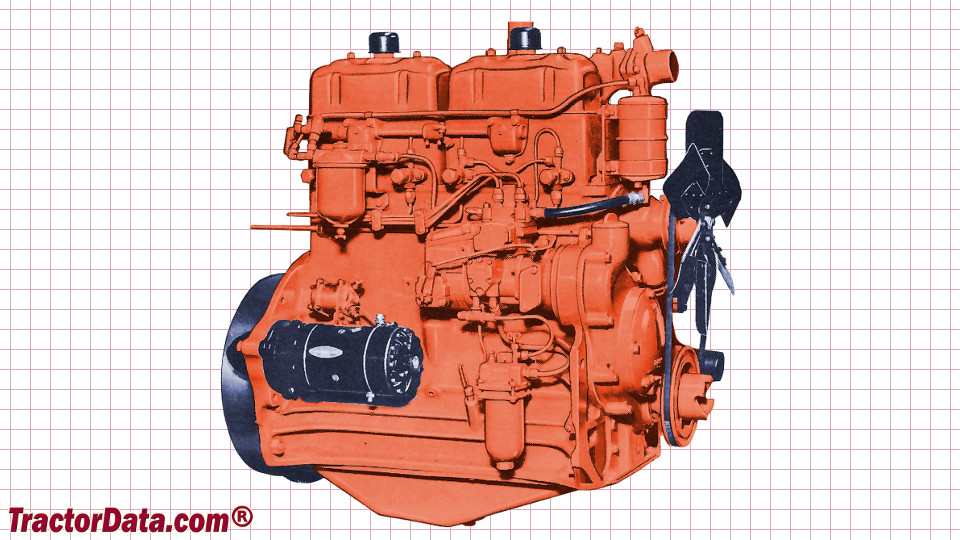 J.I. Case 420 engine image