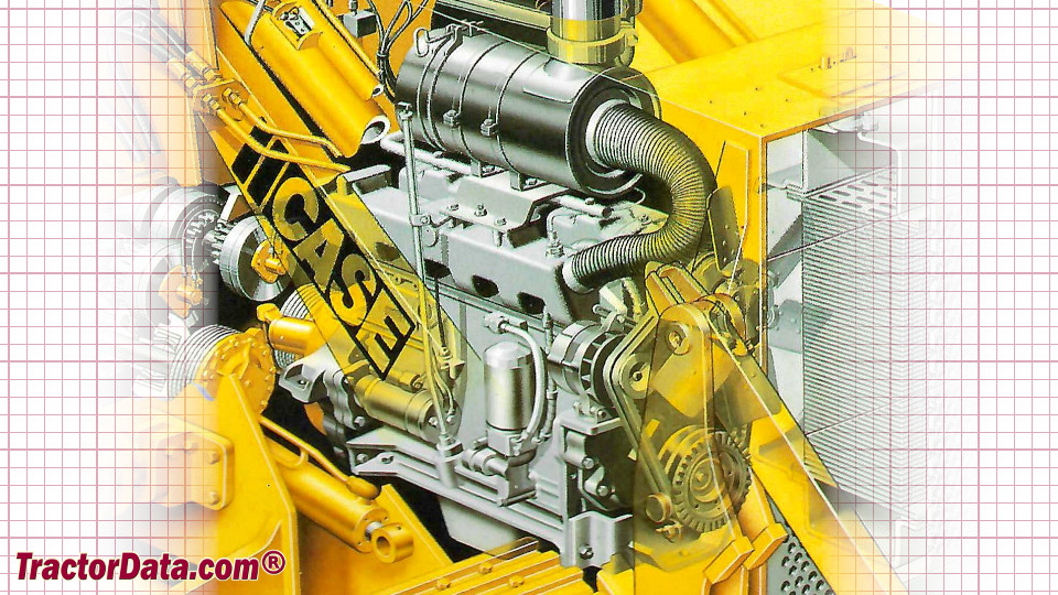 J.I. Case 1150C engine image