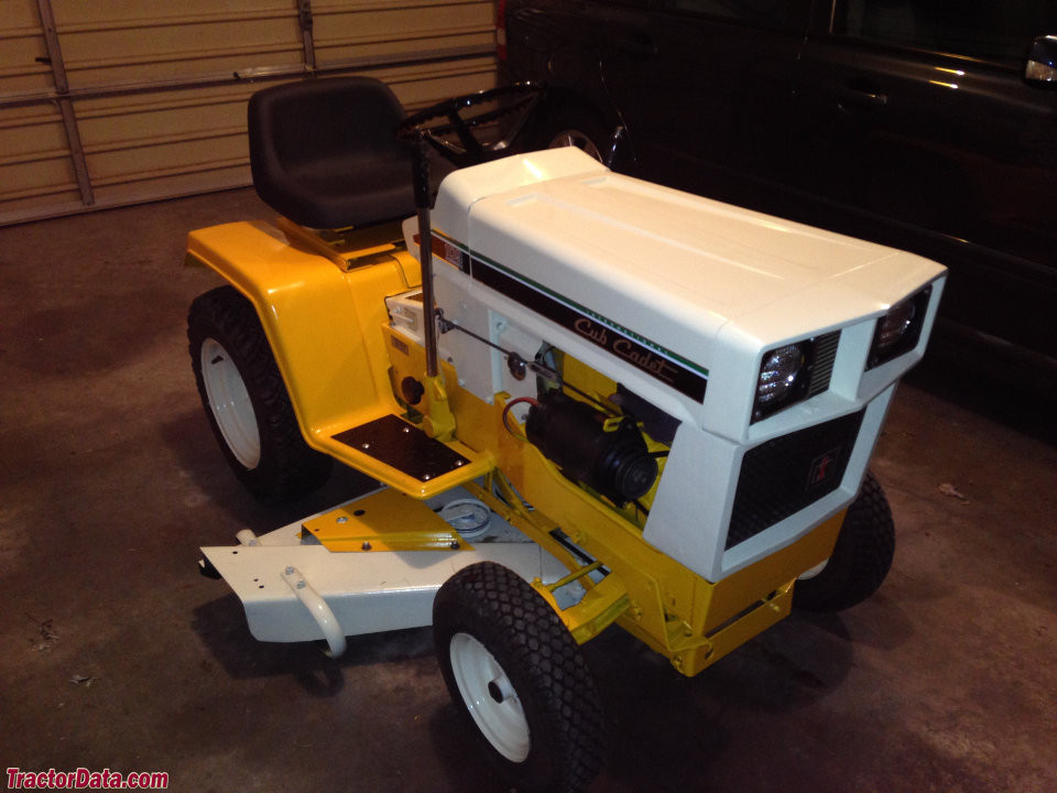 Cub Cadet 109 with mower deck.