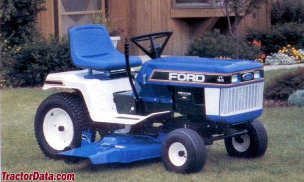 Ford yt-16 lawn tractor #2
