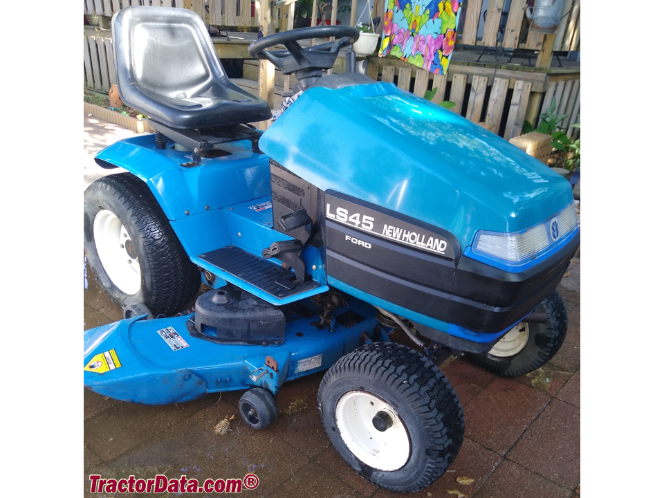 Ford-New Holland LS45 garden tractor.