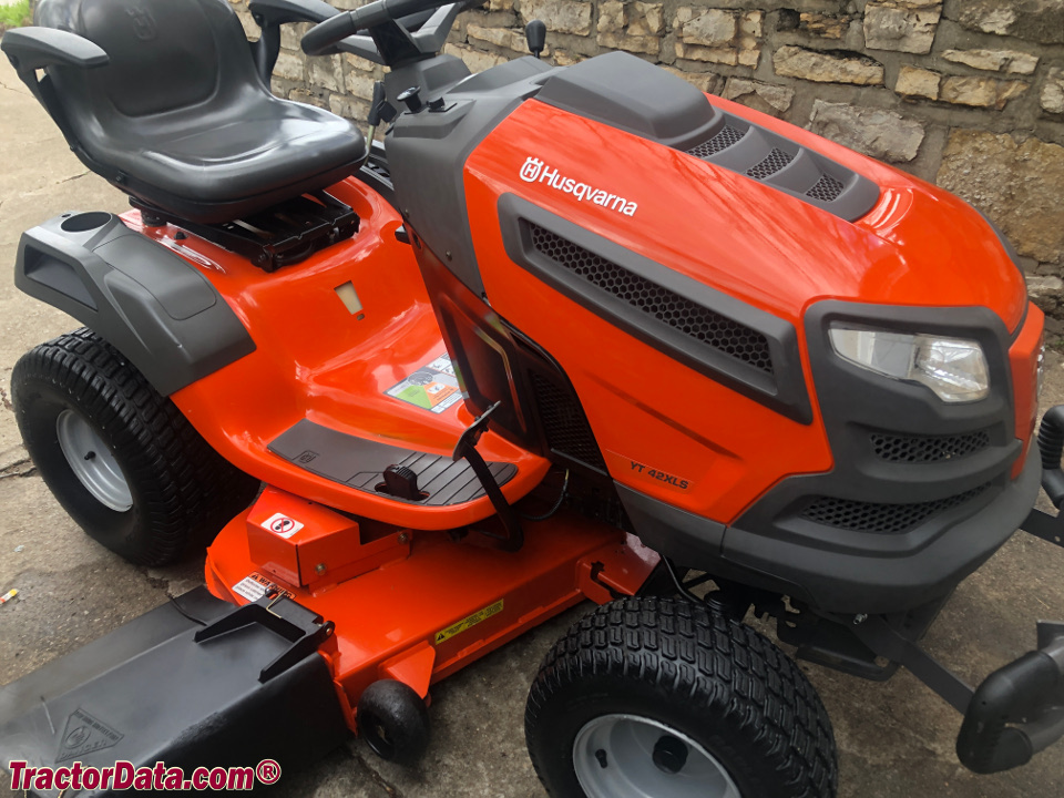 Husqvarna YT42XLS lawn tractor.