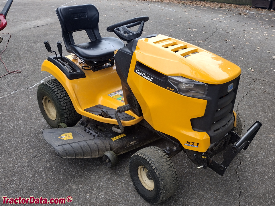 Cub Cadet Tank XT1 LT42 lawn tractor.