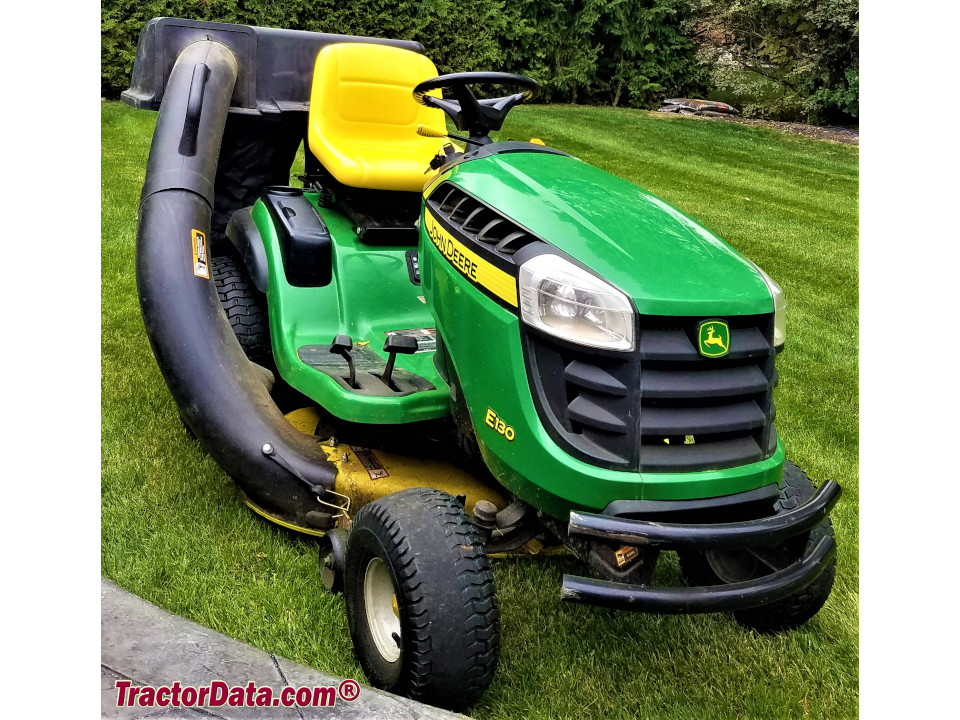 John deere riding mower e130 sale