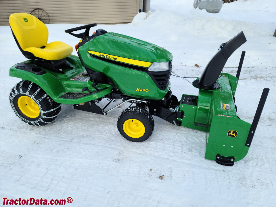 John Deere X390