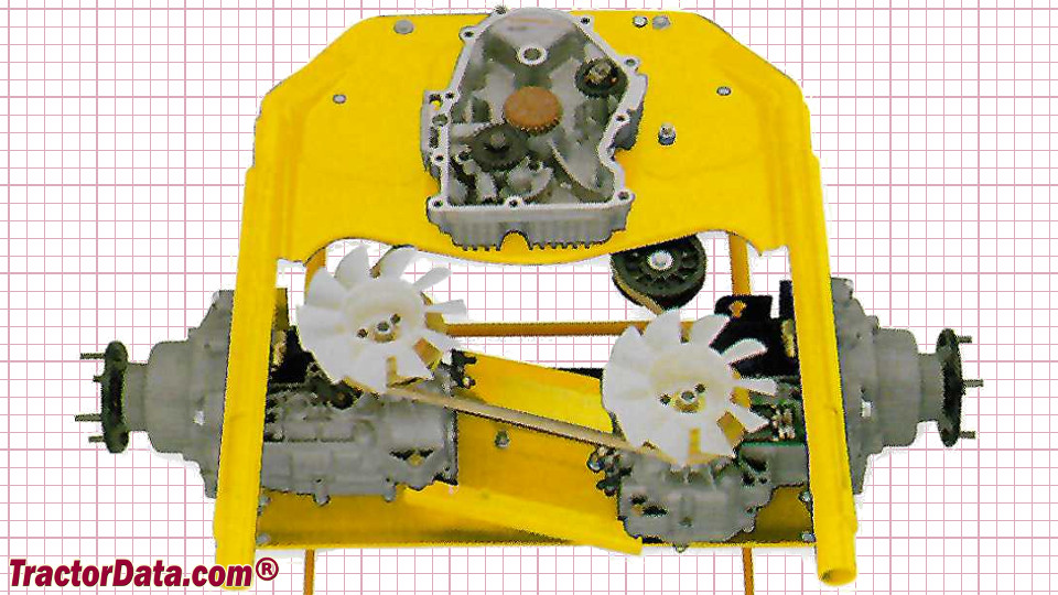 Cub Cadet Z48 transmission image