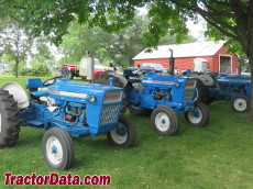 Ford Thousand-series tractors.