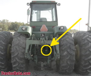 John Deere 8440 serial number location