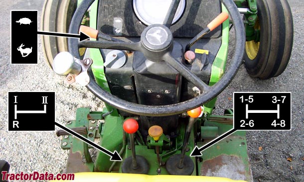 John Deere 2950 Tractor Transmission Information