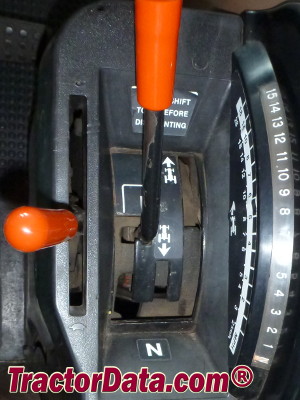 John Deere 4450 transmission controls