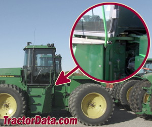 John Deere 8560 serial number location