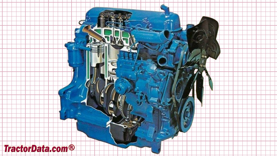 Ford 6600 engine image