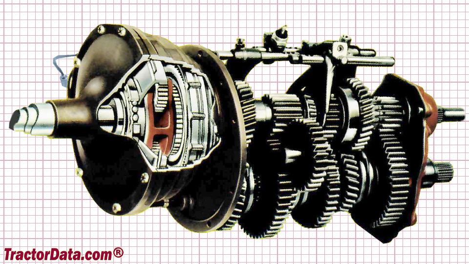 Ford 7600 transmission image