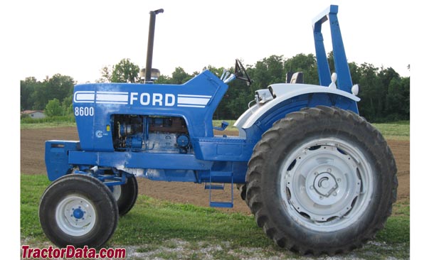 TractorData.com Ford 8600 tractor photos information