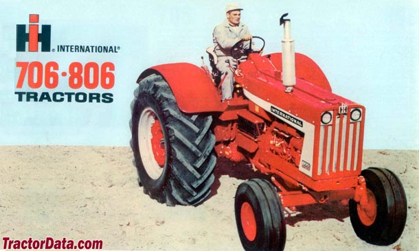 TractorData.com International Harvester 806 tractor photos information