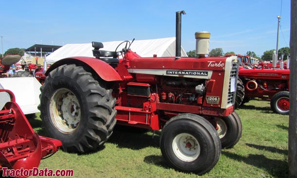 TractorData.com International Harvester 1206 tractor photos information