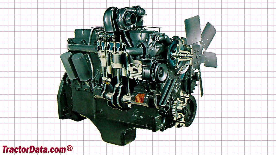 International Harvester 6388 engine image