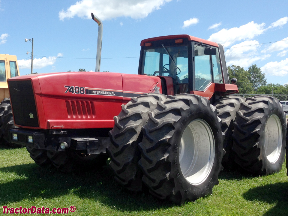 International 7488 four-wheel drive tractor.