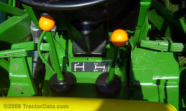 TractorData.com John Deere 1020 tractor transmission information