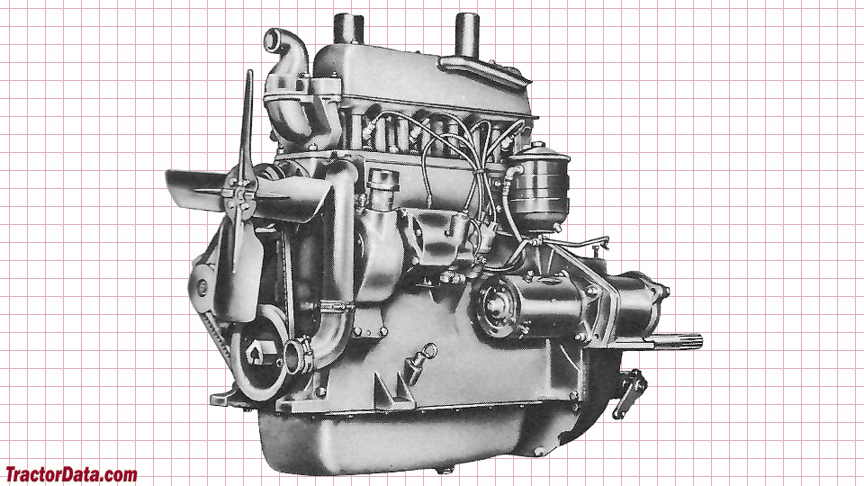 Massey-Harris 33 engine image