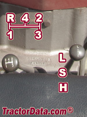 Massey Ferguson 235 transmission controls