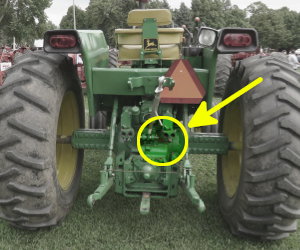 John Deere 4030 serial number location