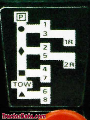 John Deere 4030 transmission controls