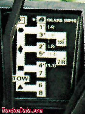 John Deere 4030 transmission controls