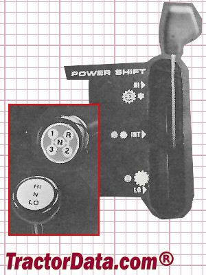 Massey Ferguson 4840 transmission controls