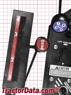 Massey Ferguson 4840 transmission controls