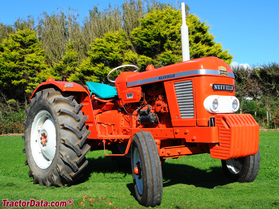 Nuffield 3/45 tractor.