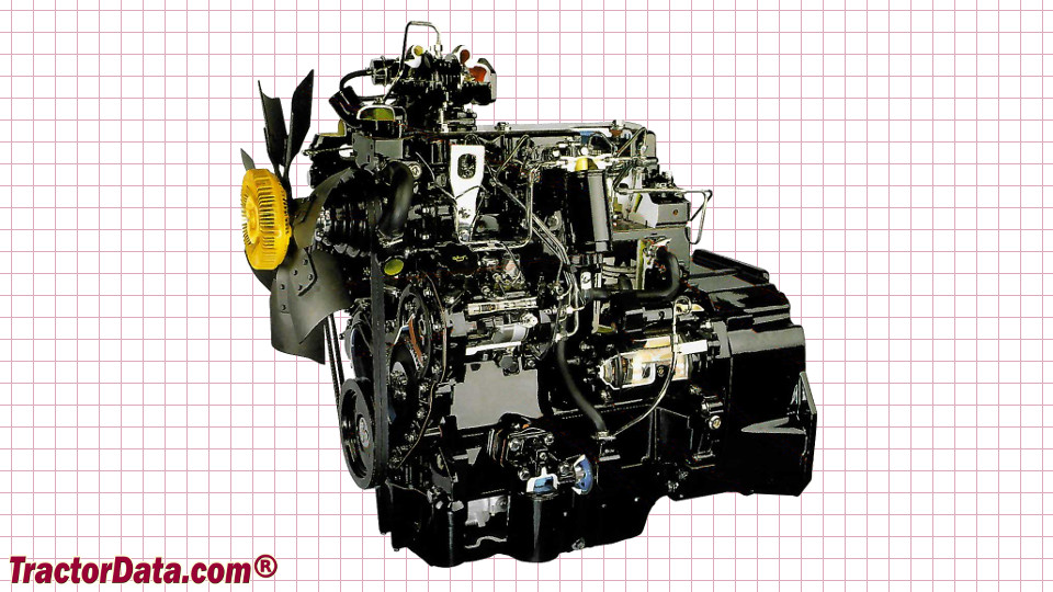 CaseIH MX80C engine image