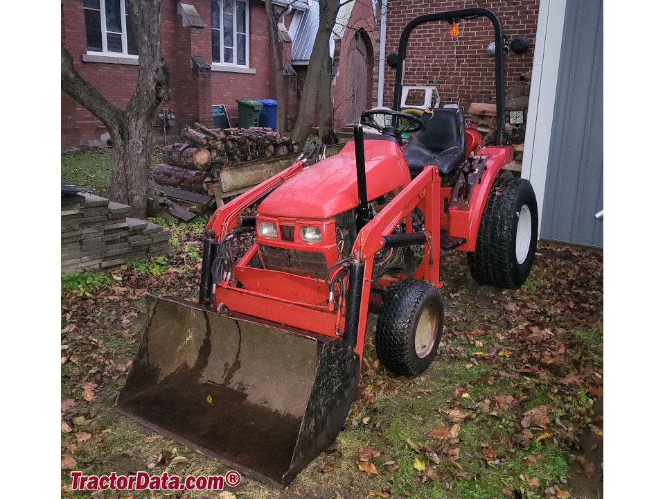 Case International 1120 compact utility tractor.