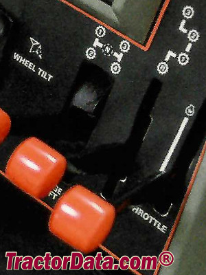 CaseIH 4494 transmission controls