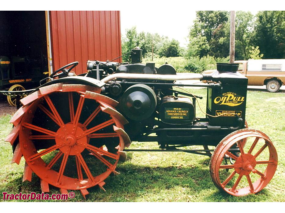 Rumely OilPull L #1, owned and tested by J. Leo Ahart.