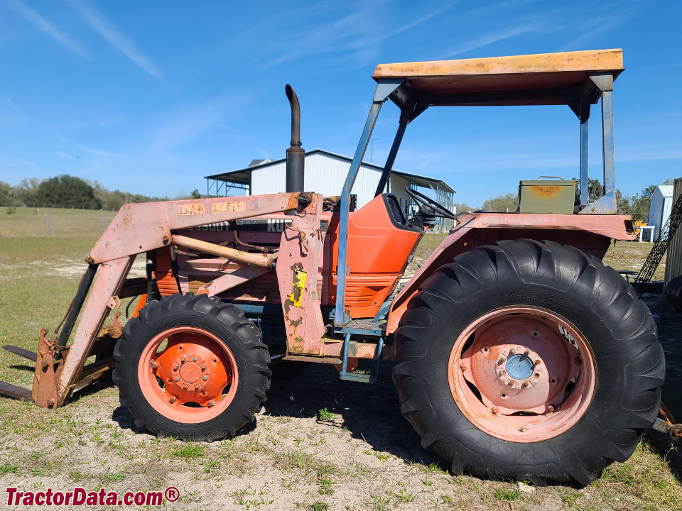 Kubota M5950DT with loader.