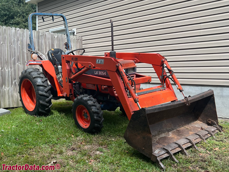 Kioti LK3054 compact utility tractor.