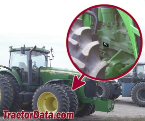 John Deere 8120 serial number location