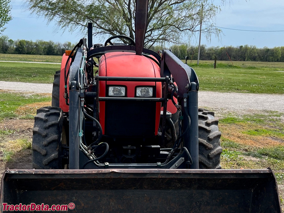 Zetor 3341 tractor with mode 41 front-end loader.