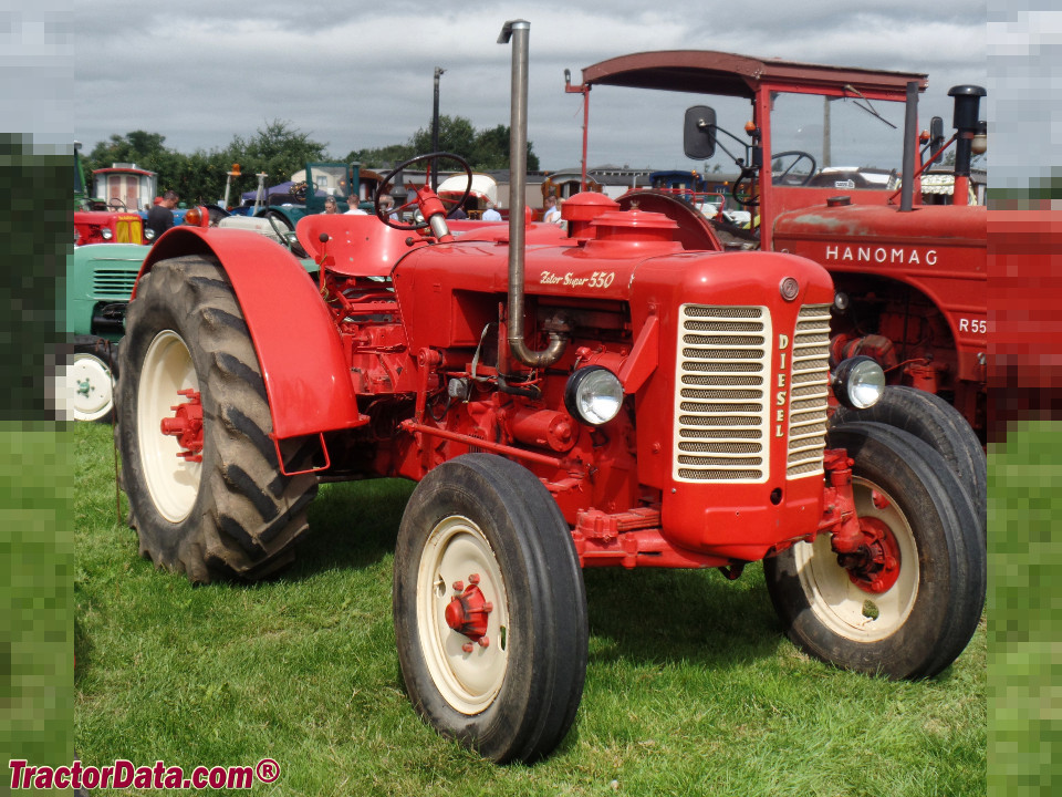 Zetor 50 Super, right side.