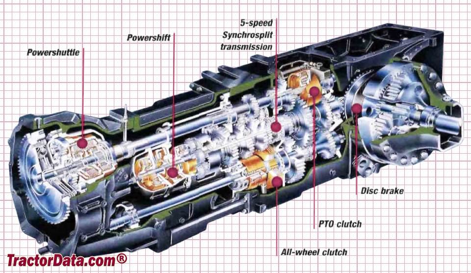 Deutz-Fahr Agroplus 85 transmission image