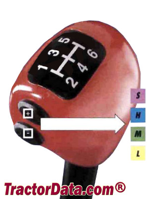 Deutz-Fahr Agrotron 106 transmission controls